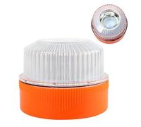 Lumière Stroboscopique V16 - Lumières Stroboscopiques LED Pour Camion | Pièces Auxiliaires Automatiques À LED Magnétiques 7,5x6,5 Cm Avec Batterie | Lampe D'avertissement De Voiture Pour Service De R