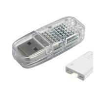 Lumière USB de voiture - Lumières intérieures de voiture - Lumières USB Conception de groupe de lumière atmosphérique Conversion automatique Capteur vocal Alimentation mobile pour, ordinateur