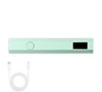 Lumière UV à la main pour les ongles, lumière UV portable gel - Petit stylo d'affichage LED rechargeable pour ongles - 2 minuteries sèche-cheveux pour la colle, lampe à cordon professionnelle pour les