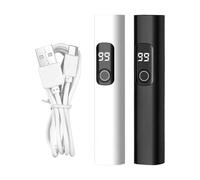 Lumière UV Manuelle pour Ongles en Gel - Lampe LED Rechargeable | Séchoir Portable à Séchage Rapide | Mini Outil sans Fil de Durcissement Flash avec Écran, 2 Modes Minuterie pour Vernis et Colle