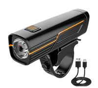 Lumiere Velo Rechargeables USB, Phare Avant pour Vélo a LED Puissant,Balade de Nuit Lampe de Poche,de vélo Avant Phare,4 Mode,imperméable Facile à Installer,Lampe Velo pour VTT Course Cycliste