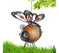 Lumières à abeille - Lumières de chemin décoratives à énergie solaire imperméables avec design animal, éclairage extérieur résistant aux intempéries pour arbres, garde-corps et vérandas