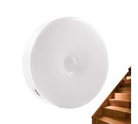 Lumières à détecteur de mouvement pour l'intérieur, éclairage sous l'armoire sans fil - Veilleuse magnétique activée par le mouvement | Appliques murales compactes à piles économes en énergie pour cou