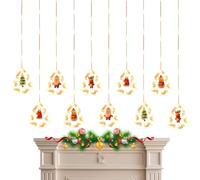 Lumières à LED, phares de fées de fenêtre de Noël, lumière étanche à cordes décoratives, 3x3m, éclairage esthétique dimmable, LED à économie d'énergie, décor de jardin de fête de vacances en plein air