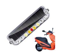 Lumières anti-collision LED - Barre lumineuse stroboscopique d'avertissement de trafic LED à énergie solaire | Haute visibilité Mini Grille de sécurité Light Head Beacon Feux d'avertissement de da