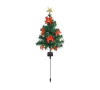 Lumières Arbre Noël Solaire - LED Étanche, Décoration Intégrée pour Arbres | pour Jardin Chemin Terrasse Pelouse Maison Extérieur Anniversaire Inauguration Célébration Hiver