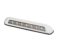 Lumières auvent RV - 8.11x1.61 pouces étanches projetées pour l'éclairage du patio, utilité extérieure avec fonction LED, éclairage extérieur RV pour les voyages, le camping, le PC blanc, une installa