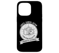 Lumières Caméra Action Collective Cinématographique Visionnaire Coque pour iPhone 14 Pro Max