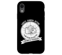 Lumières Caméra Action Collective Cinématographique Visionnaire Coque pour iPhone XR