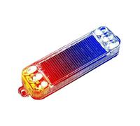 Lumières Clignotantes Pour Moto LED - Clignotant De Signal De Queue Imperméable | Lampe D'avertissement Solaire Pour Voiture, Vélo, Camion, Lumière D'alerte Stroboscopique, Prévention Du Far