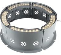 Lumières colorées et étanches pour arbre de jardin - 12 W 24 V - Spots pour jardin et paysage (vert, 1 pièce)