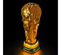 Lumières Compatible avec Trophée officiel de la Coupe du monde de la FIFA | Compatible avec LEGO Editions 43020 (Modèle de bloc non inclus)
