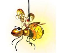 Lumières d'abeilles solaires extérieures imperméables, lumières d'abeilles | Lanterne LED avec des ressorts gonflables pour la cour extérieure,