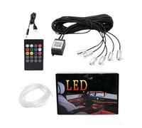 Lumières d'Ambiance pour Voiture,Éclairage pour Véhicules Automobiles,Bande Lumineuse pour Voiture Kit D'Éclairage sous Tableau De Bord | pour Remorque Camping-Car Camion Berline Pick-up