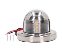 Lumières d'ancrage à LED pour Bateaux, Lumières de Poupe à LED Blanches 12 V DC 135 ° pour Bateaux Feux de Navigation à LED pour Bateau Construction étanche IP66 Visibilité 2 Nm