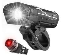 Lumières de bicyclette USB Rechargeable LED Feux de vélo Set - Combinaisons de feu arrière avant pour tous les vélos