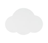 Lumières de Chambre Enfant Mur Blanc B : 38 CM 2x G9 Métal Wolkenlampe