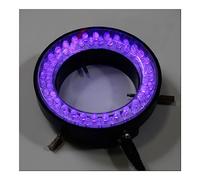 Lumières de couleur violette - 60PCS Adaptateur de lampe à anneau lumineux à luminosité réglable 220V ou 110V for microscope stéréo Accessoires pour microscopes de laboratoire