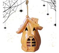 Lumières de décoration d'halloween | Maison de Village d'halloween éclairée, décoration, éclairage Gothique Effrayant pour intérieur de Vacances, Maison, Chambre, pelouse, Couloir, Festival