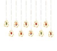 Lumières de décoration LED de Noël - Rideau lumineux en forme d'étoile à cinq branches Guirlande lumineuse pour sapin, lumière d'ambiance pour fenêtre, lumière en forme d'anneau | Télécommande USB, dé
