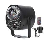 Lumières De Fête Activées Par le Son, Boule Disco 3 En 1 Laser Et Lumière Stroboscopique LED Avec Télécommande, éclairage Dj Pour la Maison, KTV, Bar, Scène, Anniversaire(EU)