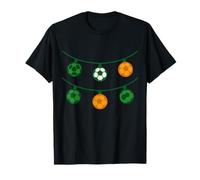 Lumières de Football Irlandais pour la Saint-Patrick T-Shirt