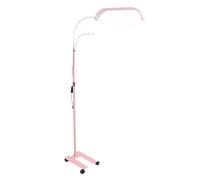 Lumières de l'onglet de Cils, Lampe d'éclairage Uniforme Contrôle de Télécommande Hauteur Réglable Basée sur le Rouleau à Ongles (Prise UE)