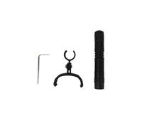 Lumières de navigation de nuit faciles à installer pour 2 portatifs avec rembourrage en éponge absorbant les chocs, faisceau réglable et cadre en ABS léger