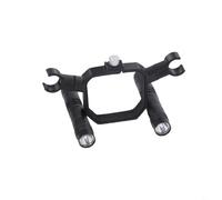 Lumières de navigation de nuit pour DJI 5 Pro, support de lumière de remplissage de projecteur LED avec boîtier en ABS, kit de lampe de sécurité compact 11 x 11 x 2 cm pour photographie de vol de nuit