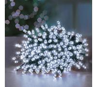 Lumières de Noël Blanc 200 Multi-Action Supabrights LED sur Vert Câble