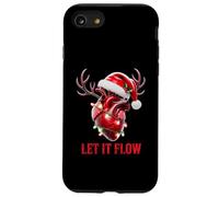 Lumières de Noël en Forme de cœur pour cardiologie, drôle, Docteur, Vacances, Humour Coque pour iPhone SE (2020) / 7/8