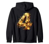 Lumières de Noël Houx numéro Quatre Joie Sweat à Capuche