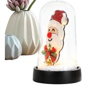 Lumières de Noël LED avec base d'arbre d'élan pour éclairage d'ambiance | Lumières décoratives Décoration de Noël pour décoration de bureau, table, étagère, chambre, salon ou bureau