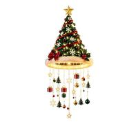 Lumières de Noël LED d'intérieur à piles - Chaîne de décoration d'intérieur | Red Cap Holiday Fairy - Mini lampe de casque lumineuse St Nick pour manteau | Fil moulé lisse, boîte individuelle