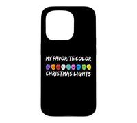 LUMIÈRES DE NOL DE Couleur PRÉFÉRÉE CHAÎNE DE LUMIÈRE Hommes Coque pour iPhone 15 Pro