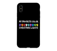 LUMIÈRES DE NOL DE Couleur PRÉFÉRÉE CHAÎNE DE LUMIÈRE Hommes Coque pour iPhone XS Max