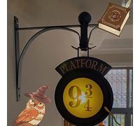 Lumières De Nuit De 9 3/4, Murales Suspendues D'enfants, Décoration De Salon, De Chambre D'enfant, Cadeau Pour Les Amateurs De Cinéma (Noir)