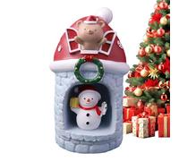 Lumières De Nuit De Noël,Décor Maison LED Père Noël Bonhomme De Neige | Lampe De Bureau Décorations De Éclairées,Pour Table De Chevet Étagère Chambre Salon Bureau Fête