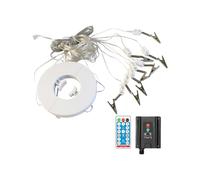 Lumières De Parapluie - Lampes De Terrasse À Énergie Solaire, Décoration Extérieure Étanche Avec 8 Modes D'éclairage | Parfait Porche Parasol Pont Arrière-cour Fête Balcon Auvent Tente Jardin Plage Ca