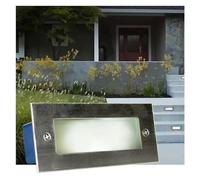 Lumières De Paysage À LED Au Sol - Lumières Enterrées Extérieures, Lumières De Meubles D'escalier Extérieurs 220V, Lampe De Sol Encastrée Étanche IP65 Pour Villas De Jardin, Chemin, Marche(Blue,A(3W))