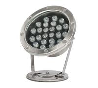 Lumières De Piscine À LED Submersibles - Lumière sous-Marine Projecteur Rotatif - Lumières De Paysage De Bassin en Acier Inoxydable 12V, Projecteur Étanche IP68(Yellow,15W(AC12v))