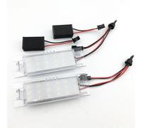 Lumières De Plaque D'immatriculation À Led Pour Alfa Romeo Giliketta Mito Gt Spider Mito,2 Pièces - Type White