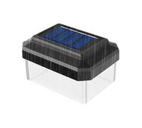 Lumières De Poteau De Clôture Solaires - Décoration Lumineuse Moderne Et Étanche - Éclairage Paysager - pour Extérieur Jardin Patio Porche Cour Allée Chemin Piétonnier Ponton Porte Garde-Corps