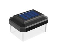 Lumières De Poteau De Clôture Solaires | Lampe De Décoration Moderne Imperméable - Éclairage Paysager | pour Extérieur Jardin Patio Porche Cour Allée Chemin Piétonnier Ponton Porte Garde-Corps