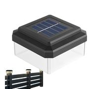 Lumières De Poteau De Clôture Solaires,Lampe De Décoration Moderne Imperméable | Lumières pour Clôture et Terrasse - Pour Jardin Terrasse Cour Allée Chemin Ponton Portail Garde-Corps Extérieur