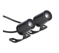 Lumières de projecteur LED pour moto - Feux de brouillard LED pour tout-terrain, Lumières de projecteur LED pour moto | 2 pièces LED de courtoisie Step Welcome Ghost Shadow, lumière décorative