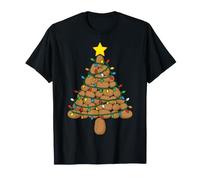 Lumières de Sapin de Noël en Forme de Pomme de Terre T-Shirt