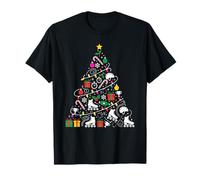 Lumières de Sapin de Noël pour Patin à roulettes, Femmes, Hommes, Enfants T-Shirt
