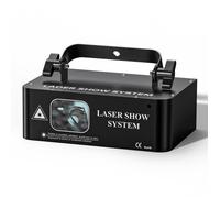 Lumières de scène Laser - UKing RVB LED Effet Laser Graphique - LASER SHOW DMX