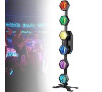 Lumières de scène rétro verticales à LED, lumière par COB vintage DJ 260 W RVB avec contrôle DMX512, pour fête de club DJ, mariage, scène, musique en direct